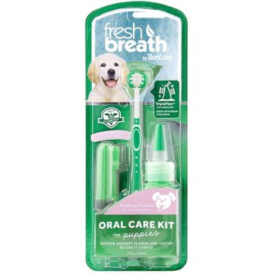 TropiClean Fresh Breath - Набір для догляду за ротовою порожниною цуценят 5002005 фото
