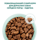 Optimeal Dog Adult Medium with Turkey, 1,5кг 90540 фото 4