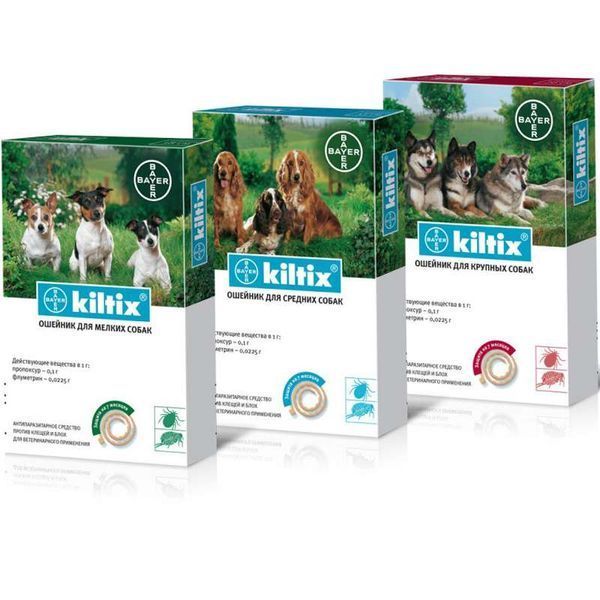 Бічний вигляд нашийника Kiltix by Elanco для маленьких собак, розмір S (35 см). Купуй зараз!