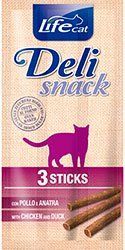LifeCat Deli Snack Sticks палички з Куркою та Качкою для котів по Штучно 50005 фото