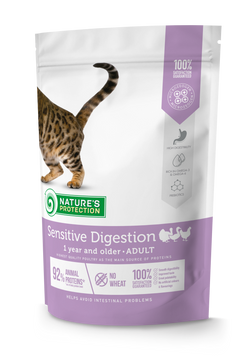 Nature's Protection Cat Sensitive Digestion, 0,4кг NPS45766 фото