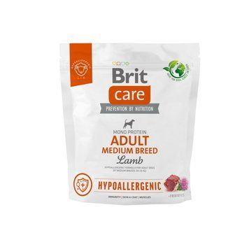 Brit Care Hypoallergenic Adult Medium Breed Lamb, 1кг 172214 фото