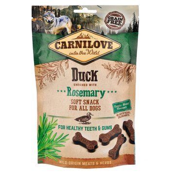 Carnilove Dog Soft Snack з Качкою та Розмарином для собак, 200г 111373/7311 фото
