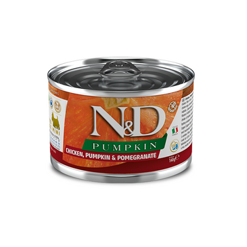 Farmina N&D Dog Mini Grain Free Chicken and Pomegranate Cans, 140г 160586 фото