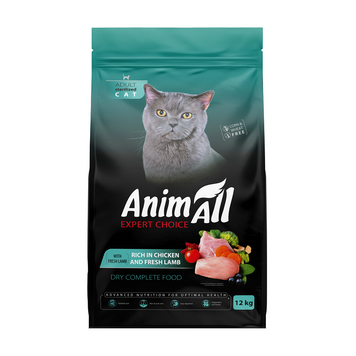 Купуй AnimAll Cat Sterilized Rich in Chicken and Lamb на вагу &mdash; смачне та збалансоване харчування для стерилізованих котів з куркою та ягням!