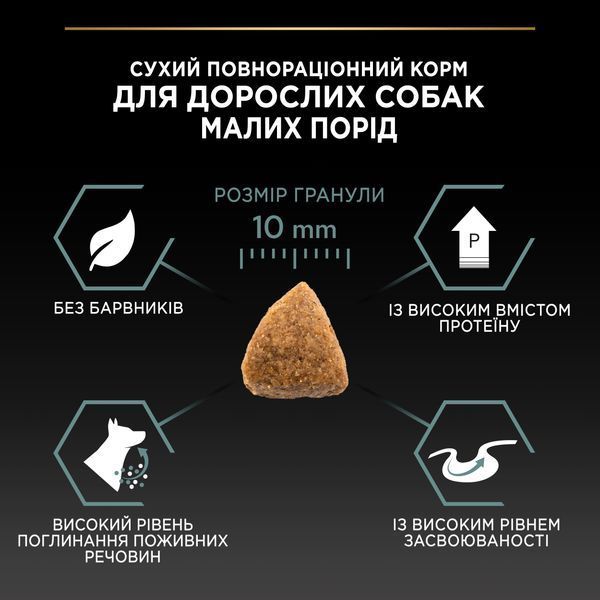 Pro Plan Dog Adult Small & Mini Sensitive Digestion Lamb, 0,7кг 61129 фото