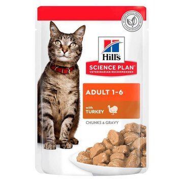 Hill's SP Feline Adult Turkey Pouches, 85г 604004 фото