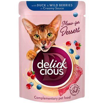 Delick Cious Cat Rabbit & Tropical Fruits in Creamy Sauce, 80г D6251501 фото