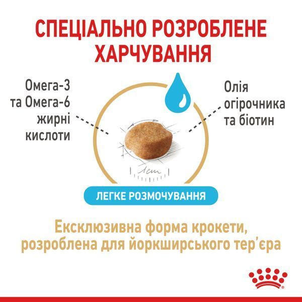 Royal Canin Yorkshire Terrier Ageing 8+, 1,5кг 1260015 фото