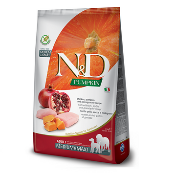Farmina N&D Dog Grain Free Medium & Maxi Chicken and Pomegranate, 2,5кг 156343 фото