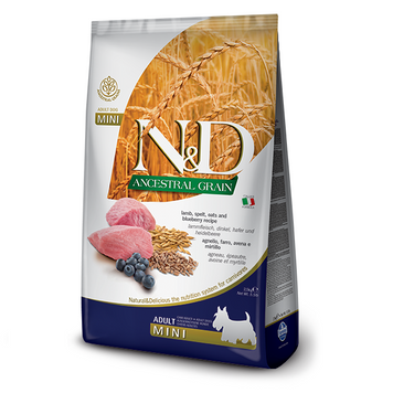 Farmina N&D Dog Low Grain Adult Mini Lamb and Blueberry 156375 фото