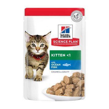 Hill's SP Feline Kitten Ocean Fish Pouches, 85г 604038 фото