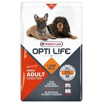 Opti Life Dog Mini Digeston Lamb & Rice, 2,5кг 311349 фото