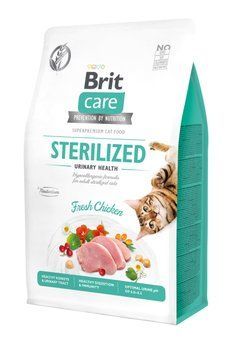 Brit Care Cat Grain Free Sterilized Urinary Health, 0,4кг 171287/0747 фото