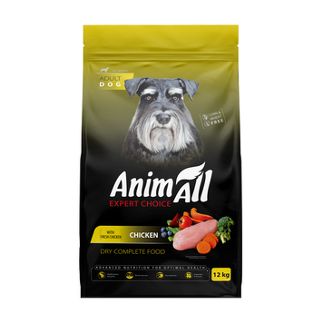Купуй AnimAll Dog All Breed Rich in Chicken на вагу &mdash; смачне та збалансоване харчування з куркою для собак усіх порід!