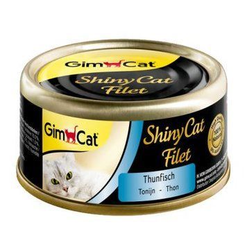 GimCat Shiny Cat Filet консерви для котів з ніжним м'ясом Тунця, 70г G-413815 /900 фото