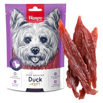 Wanpy Dog Snack Duck Jerky - в'ялене філе Качки для собак, 100г DA-01H фото