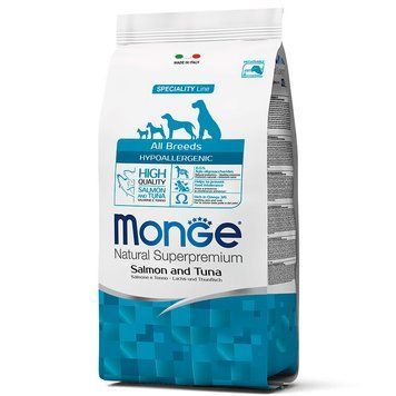 Monge Speciality Line Dog Adult All Breeds Hypoallergenic Salmon and Tuna, 2,5кг 70011167 фото