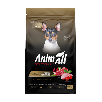 Купуй AnimAll Dog Small Breed Rich in Turkey and Lamb на вагу &mdash; смачне та збалансоване харчування з індичкою та ягням для собак малих порід!