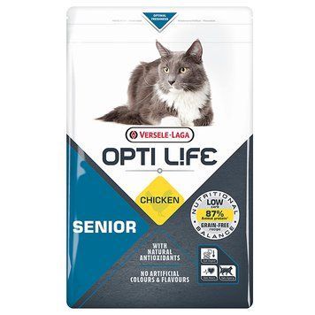 Opti Life Grain Free Cat Senior Chicken, 1кг 413128 фото