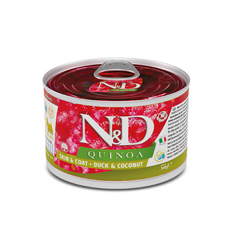 Farmina N&D Skin & Coat Dog Mini Grain Free Duck and Coconut Cans, 140г 181277 фото