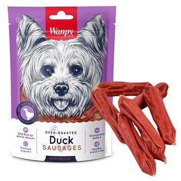 Wanpy Dog Snack Duck Sausages - сосиски з Качкою для собак, 100г SA-02H фото