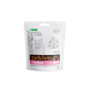 Nature's Protection Superior Care Cat Snack Sterilised with Poultry, 75г KIKNPSC47713 фото