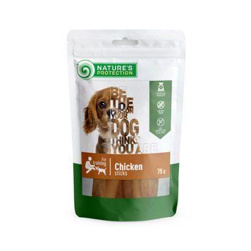 Nature's Protection Dog Snack Chicken Sticks, 75г SNK46108 фото