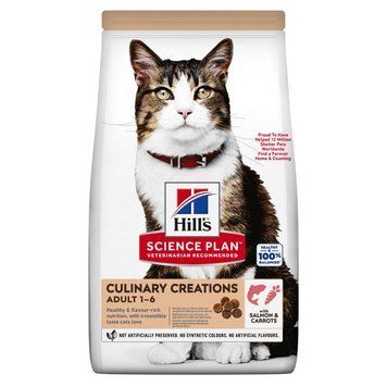 Hill's SP Feline Sensitive Culinary Creations with Salmon, 1,5кг 607385 фото