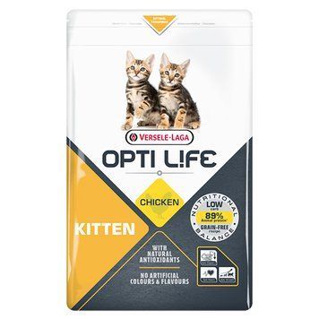Opti Life Grain Free Kitten Chicken, 1кг 413081 фото