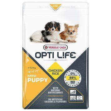 Opti Life Puppy Mini Chicken & Rice, 2,5кг 311561 фото
