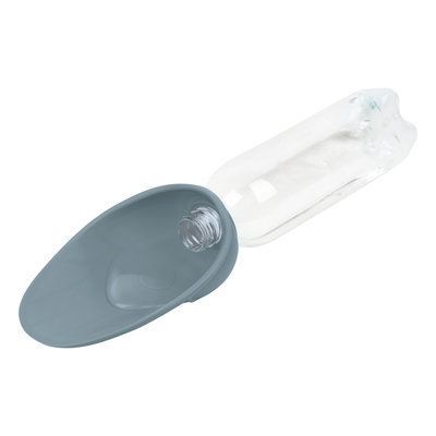 WauDog Silicone - Поїлка похідна під пляшку, колір: Сірий, розмір: 165*90мм 507711 фото
