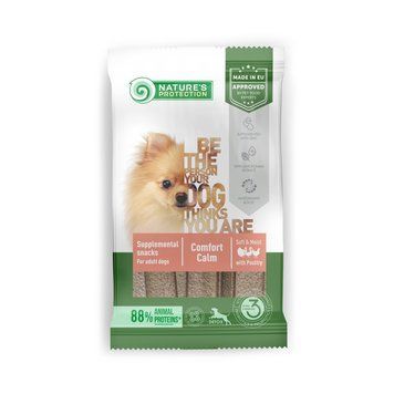 Nature's Protection Dog Snack Comfort Calm Adult Poultry, 160г KIKNPSP47240 фото