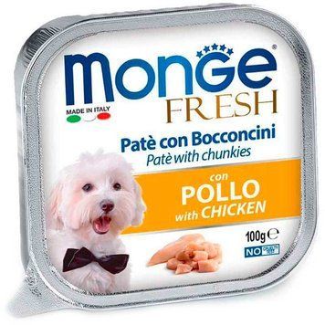 MonGe Fresh Dog with Chicken Cans, 100г 70013062 фото