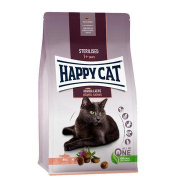 Happy Cat Sterelised Atlantik Lachs з Лососем для стерелізованих котів на Вагу 70581_1 фото